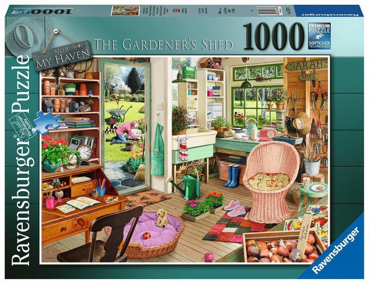 My Haven #8 - The Gardeners Shed 1000pc [Ravensburger Puzzle]