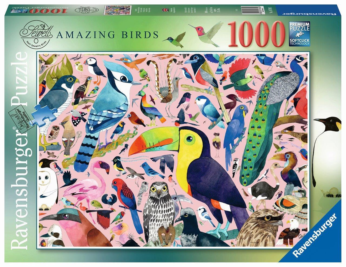 Amazing Birds 1000pc [Ravensburger Puzzle]