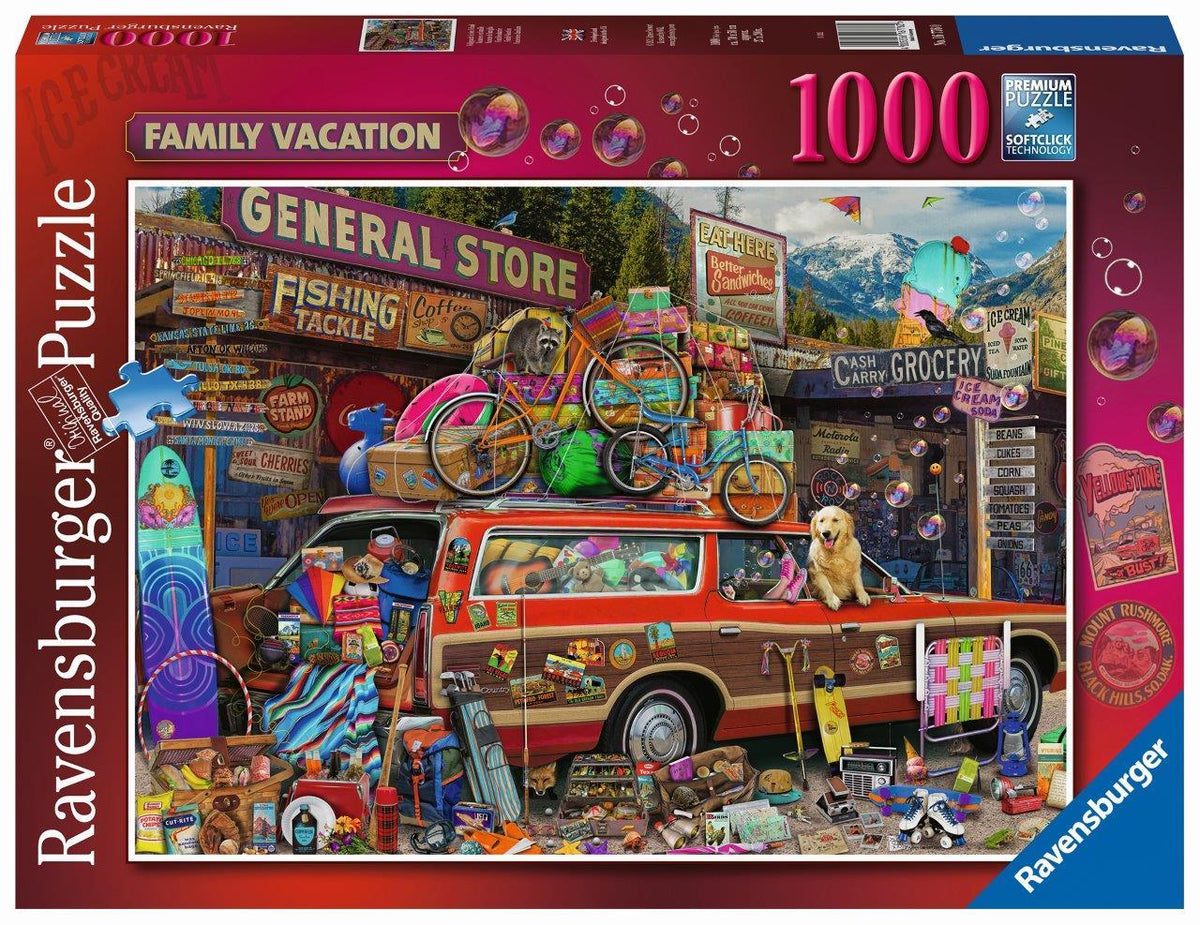 Family Vacation 1000pc [Ravensburger Puzzle]