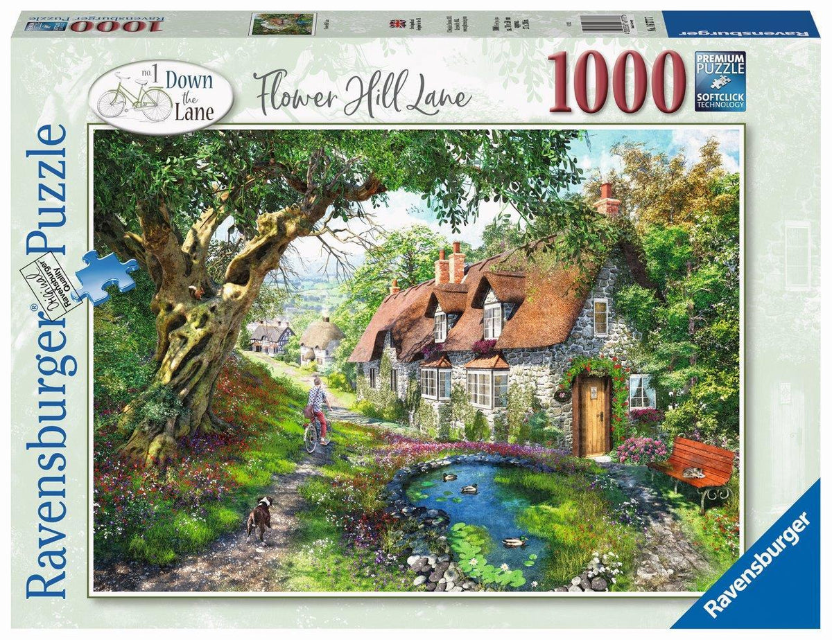 Flower Hill Lane 1000pc [Ravensburger Puzzle]