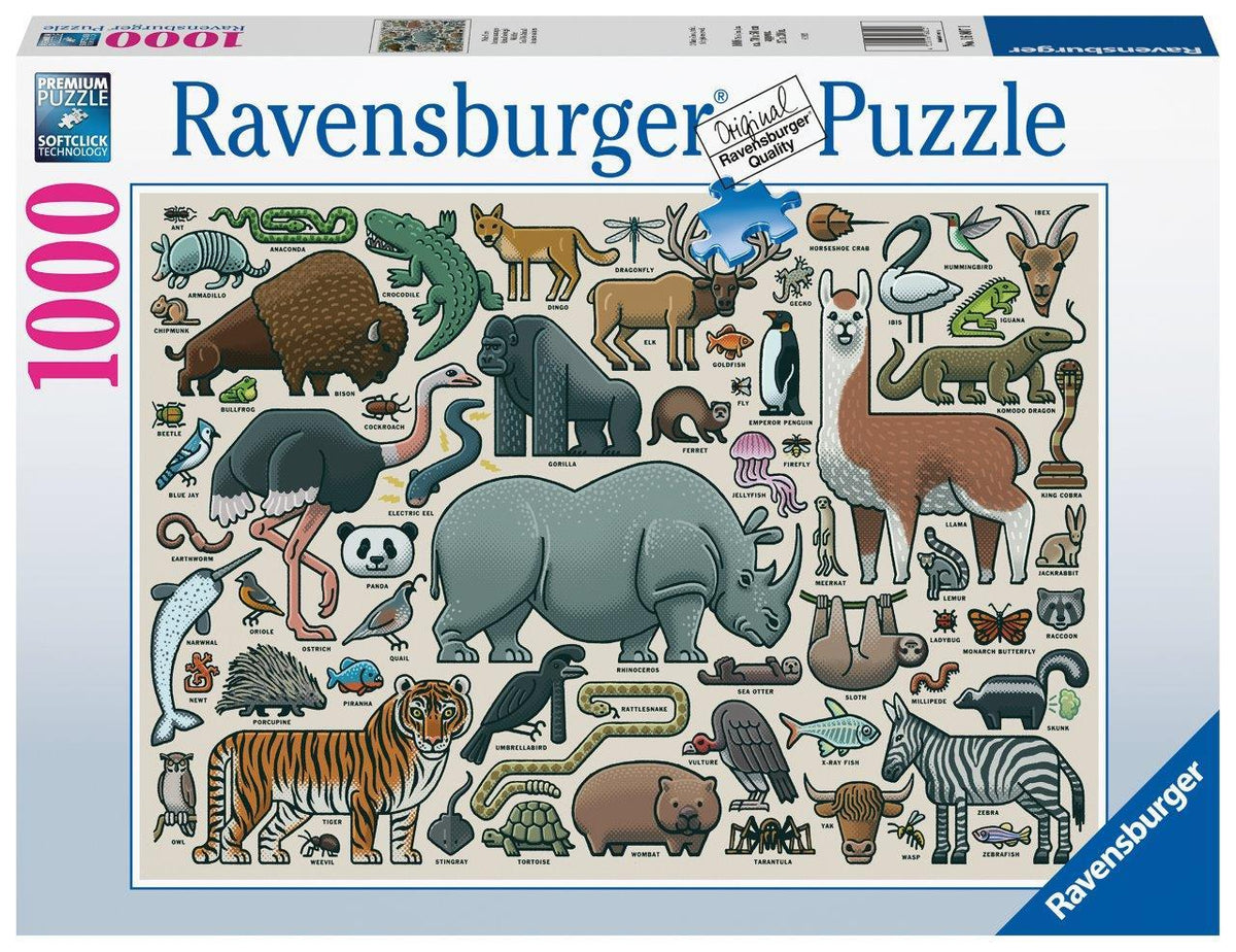 You Wild Animal Puzzle 1000pc [Ravensburger Puzzle]