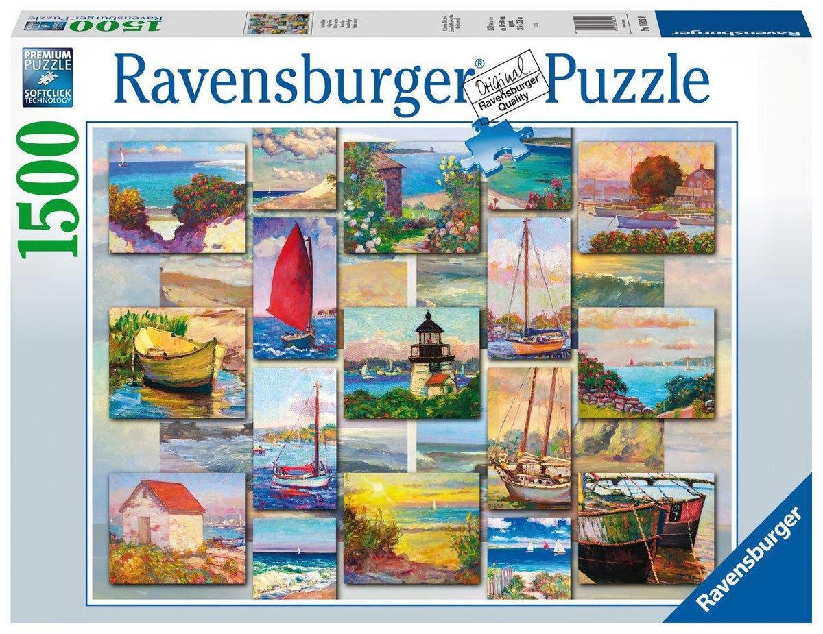 Coastal Collage Puzzle 1500pc [Ravensburger Puzzle]