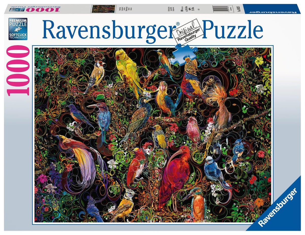 Birds of Art Puzzle 1000pc [Ravensburger Puzzle]