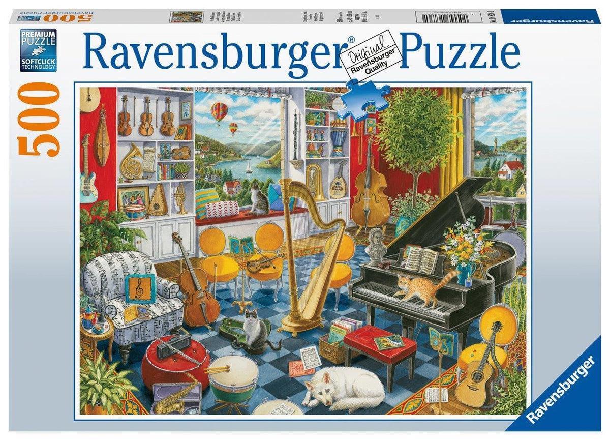 The Music Room Puzzle 500pc [Ravensburger Puzzle]