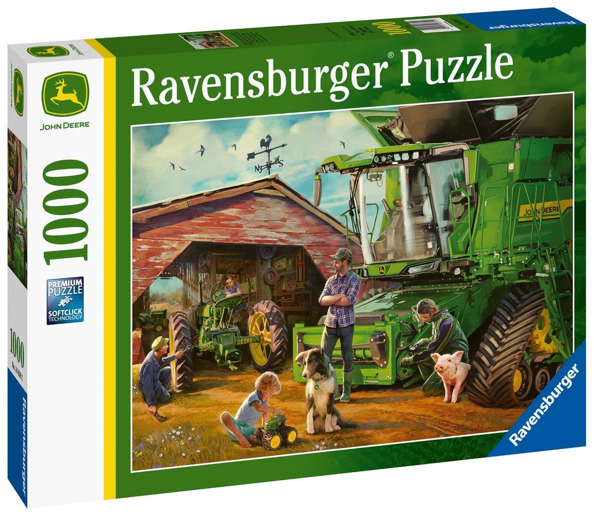 John Deere Then & Now 1000pc [Ravensburger Puzzle]