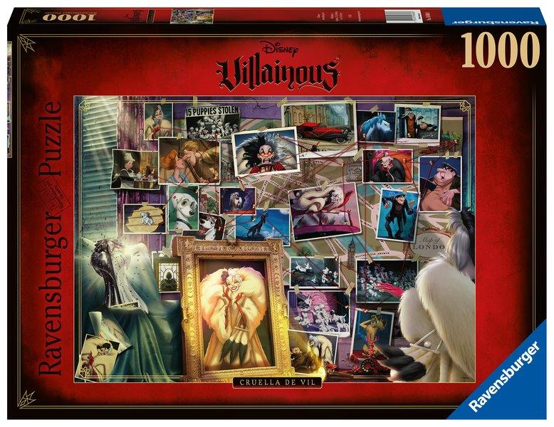 Disney Villainous: Cruella de Ville 1000pc [Ravensburger Puzzle]