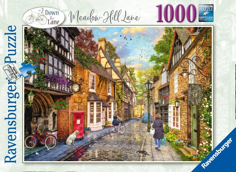 Down the Lane: #2 Meadow Hill Lane 1000pc [Ravensburger Puzzle]