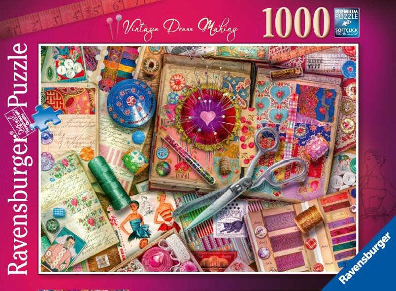 Vintage Dressmaking 1000pc [Ravensburger Puzzle]