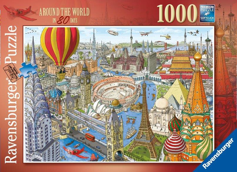 Around the World in 80 Days 1000pc [Ravensburger Puzzle]