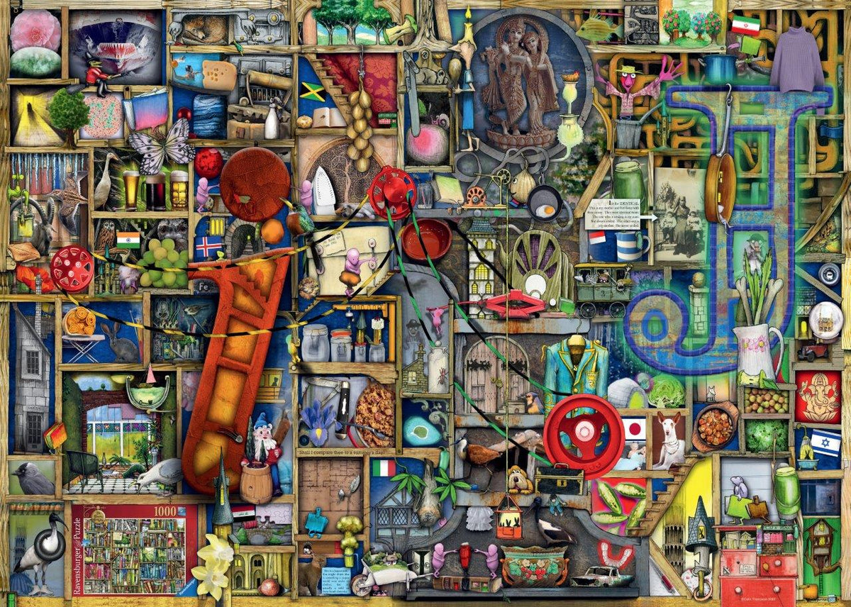 Awesome Alphabet I &amp; J Puzzle 1000pc [Ravensburger Puzzle]