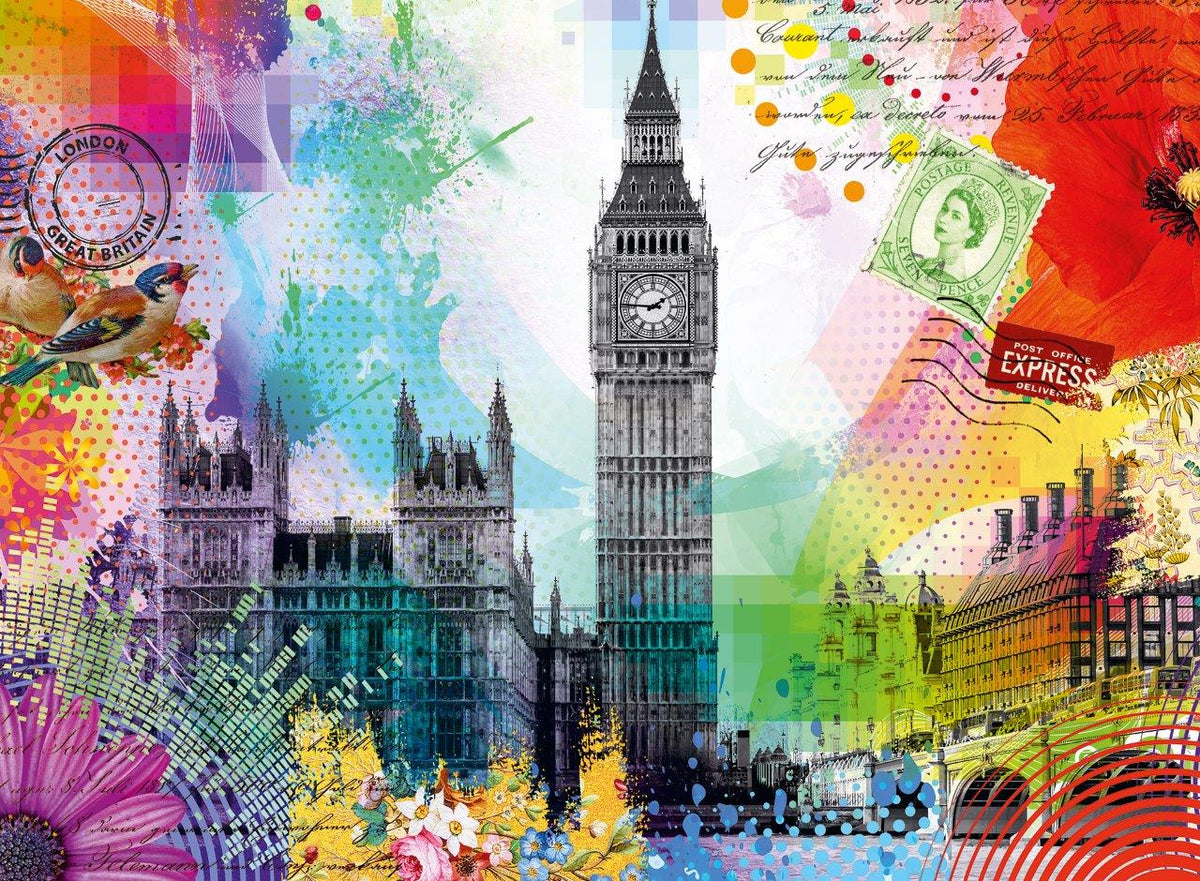 London Postcard 500pc [Ravensburger Puzzle]