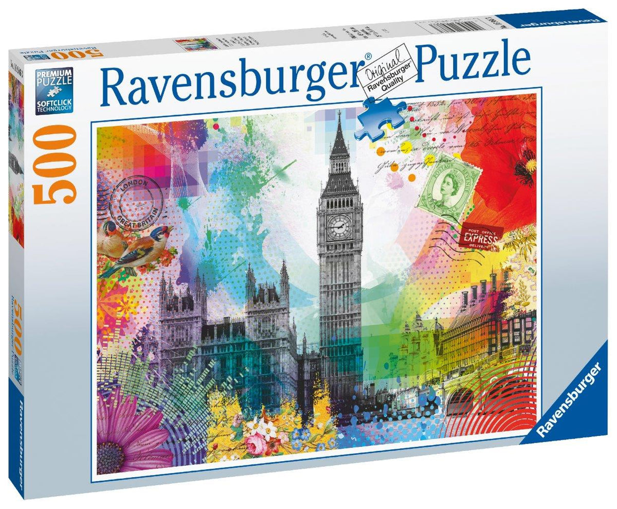 London Postcard 500pc [Ravensburger Puzzle]