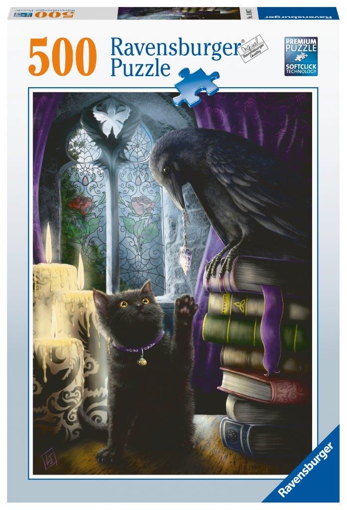 Black Cat and Raven 500pc [Ravensburger Puzzle]