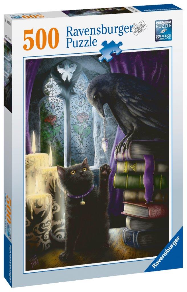 Black Cat and Raven 500pc [Ravensburger Puzzle]