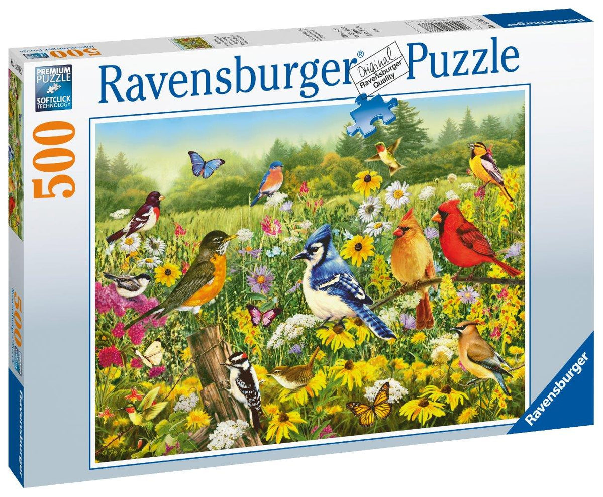Birds in the Meadow 500pc [Ravensburger Puzzle]