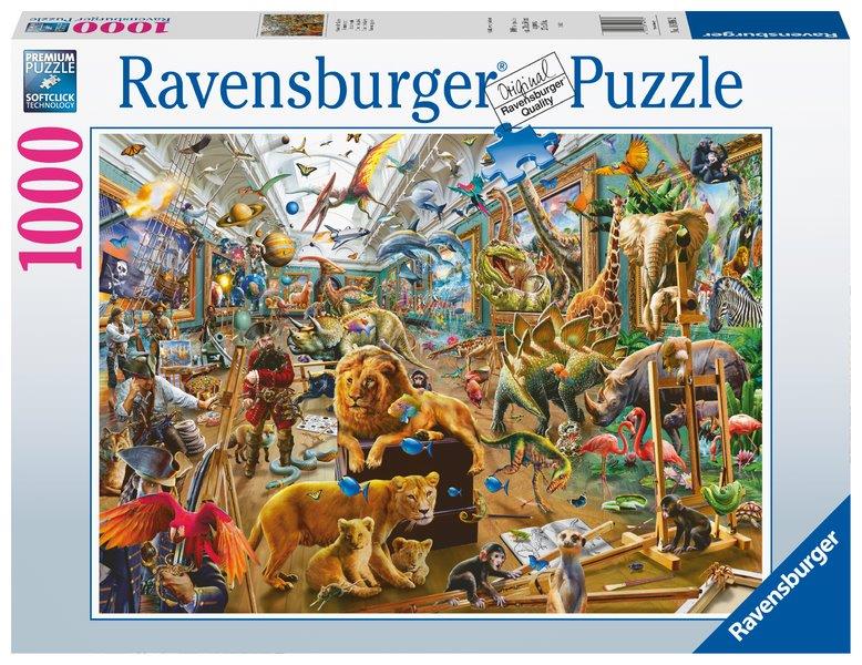 Chaos in the Gallery Puzzle 1000pc [Ravensburger Puzzle]