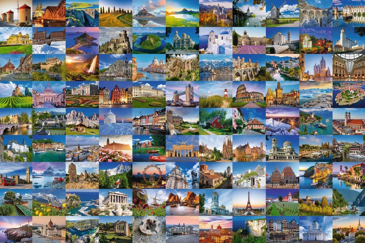 99 Beautiful Places Of Europe 3000pc [Ravensburger Puzzle]