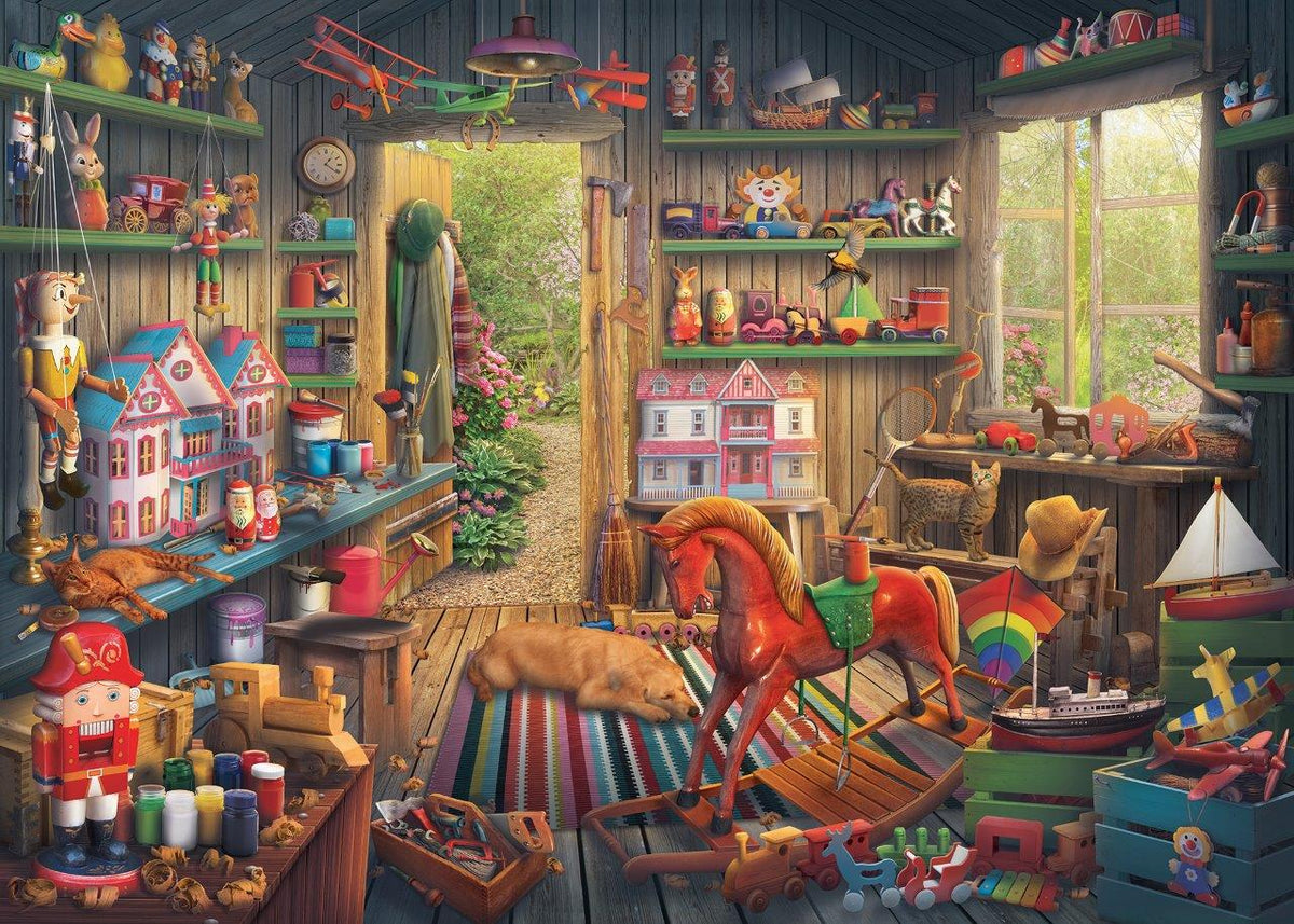 Nostalgic Toys 1000pc [Ravensburger Puzzle]