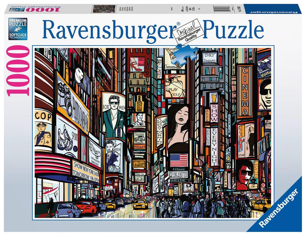 Colorful New York 1000pc [Ravensburger Puzzle]