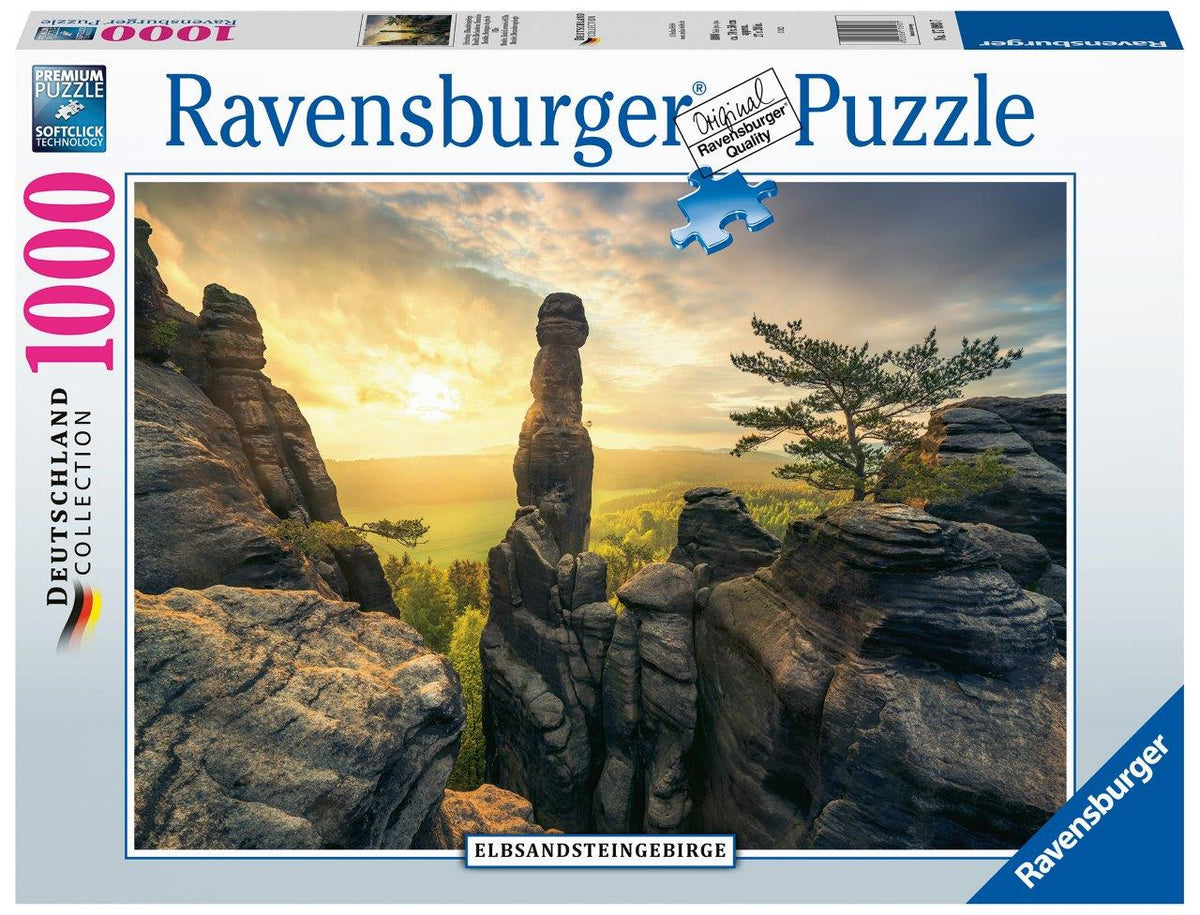 Monolith, Elbe Sandstone Mountains 1000pc [Ravensburger Puzzle]