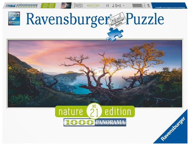 Acid Lake at Mount Ijen, Java 1000pc [Ravensburger Puzzle]