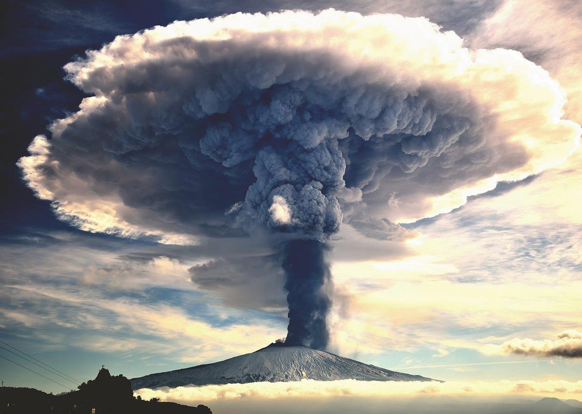 Mount Etna Volcano 1000pc [Ravensburger Puzzle]
