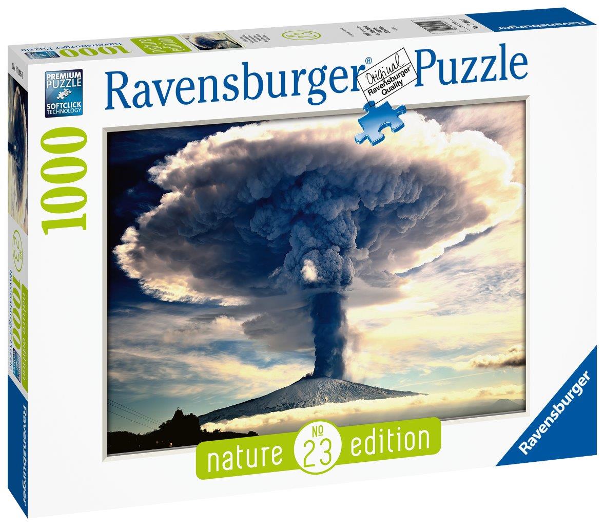 Mount Etna Volcano 1000pc [Ravensburger Puzzle]