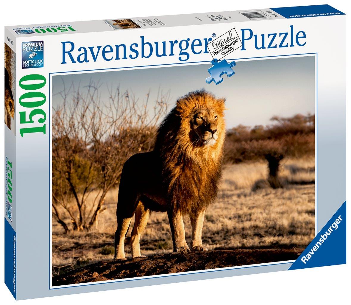 Lion, King of the Animals 1500pc [Ravensburger Puzzle]