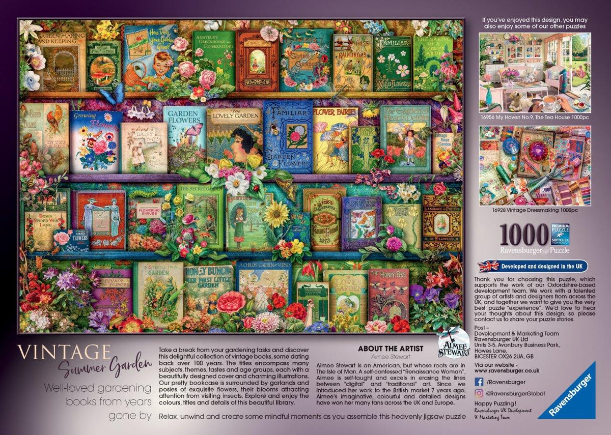 Vintage Summer Garden 1000pc [Ravensburger Puzzle]