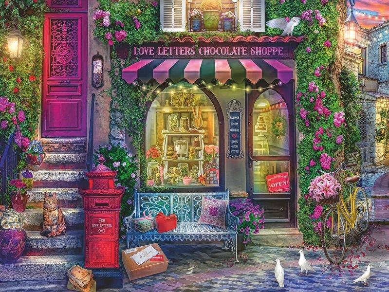 Love Letters Chocolate Shop 1500pc [Ravensburger Puzzle]