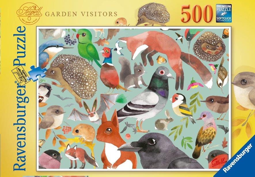 Garden Visitors 500pc [Ravensburger Puzzle]