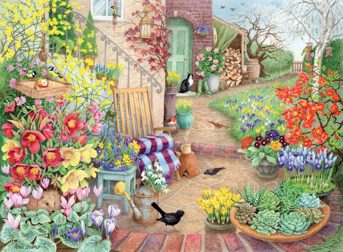 Happy Days: #4 Glorious Gardens 4x500pc [Ravensburger Puzzle]