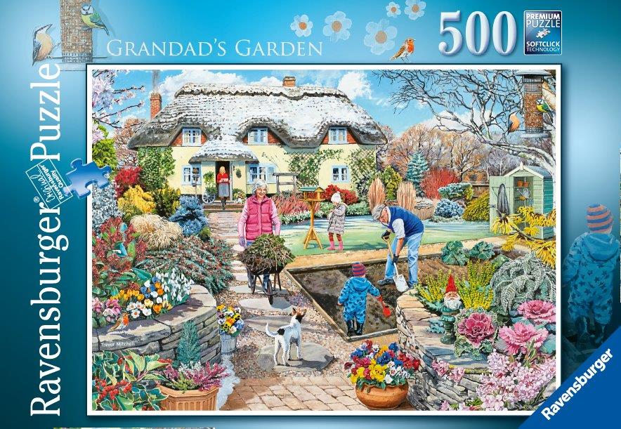 Grandad's Garden 500pc [Ravensburger Puzzle]