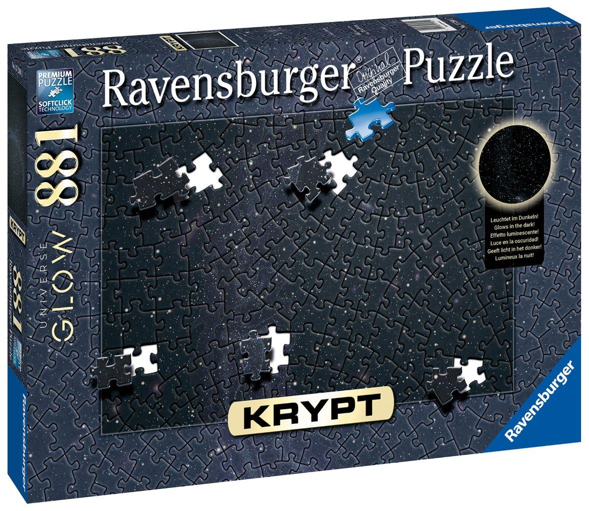 Krypt Universe Glow 881pc Spiral [Ravensburger Puzzle]