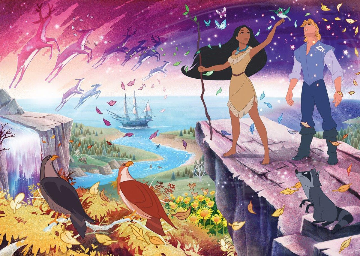 Disney Pocahontas 1995 1000pc [Ravensburger Puzzle]