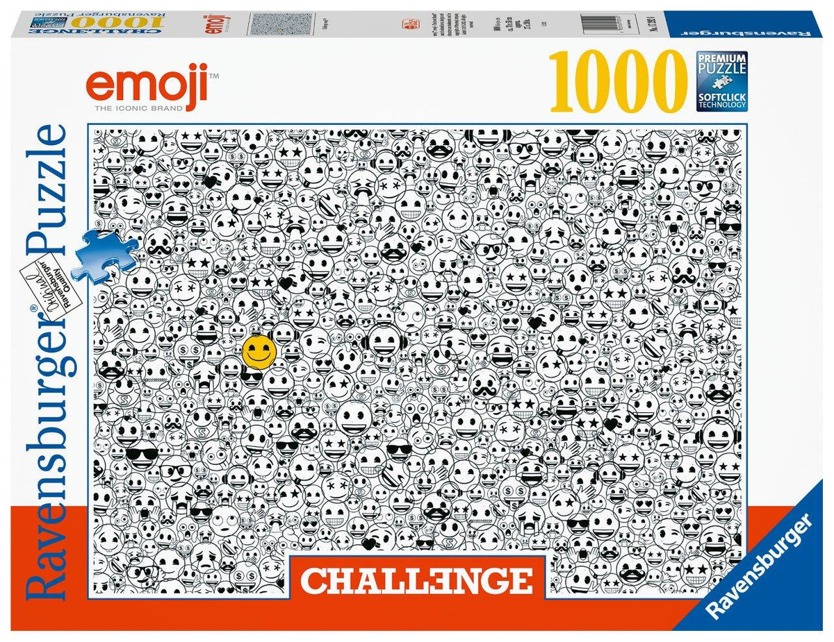Challenge Emoji 1000pc [Ravensburger Puzzle]
