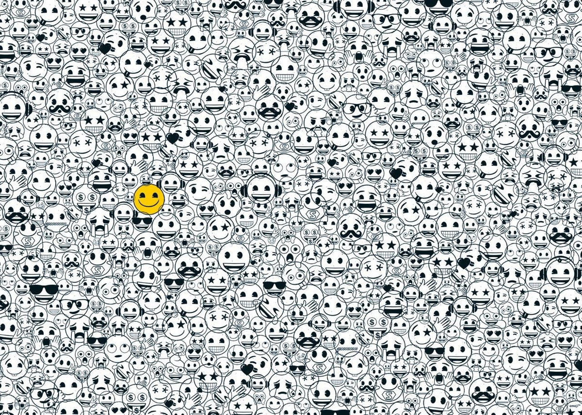 Challenge Emoji 1000pc [Ravensburger Puzzle]