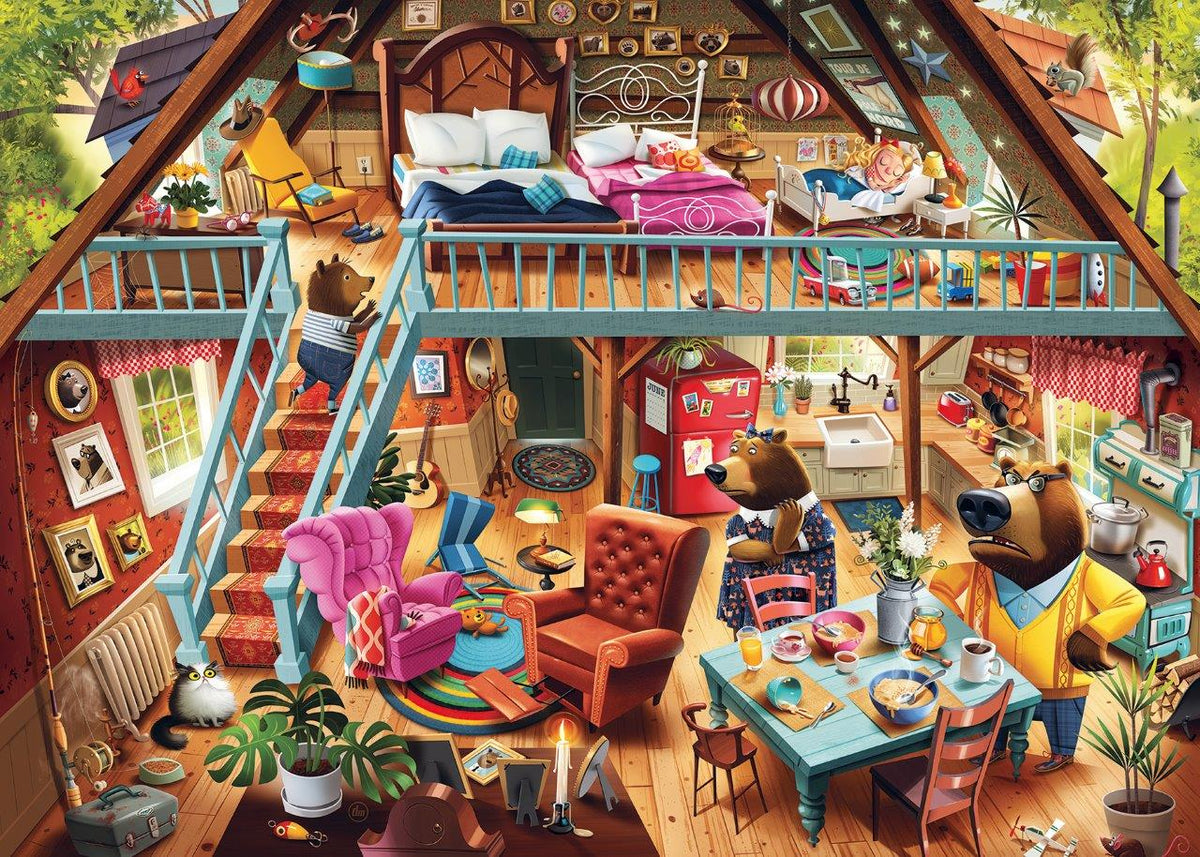 Goldilocks Gets Caught! 1000pc [Ravensburger Puzzle]