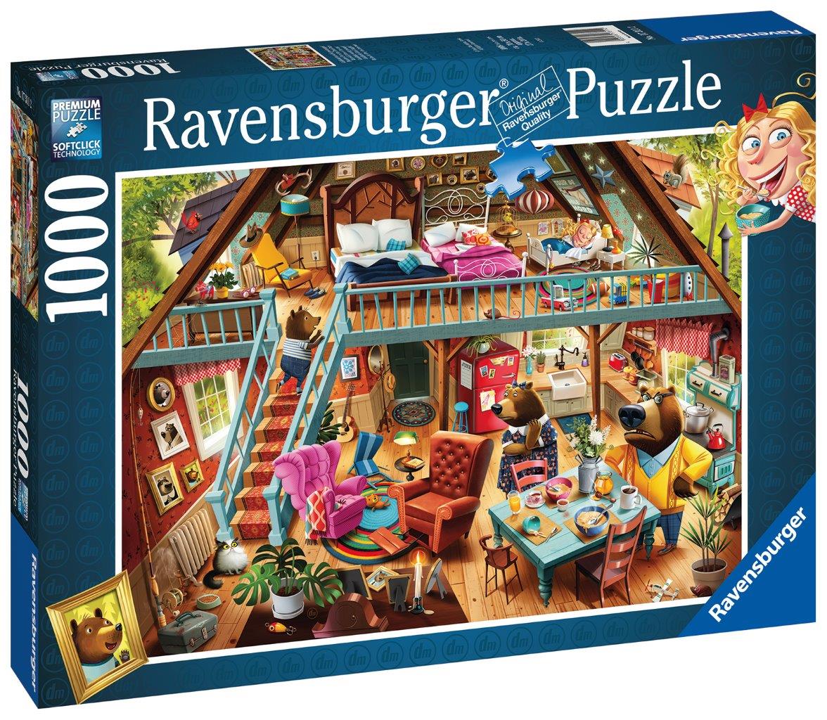 Goldilocks Gets Caught! 1000pc [Ravensburger Puzzle]