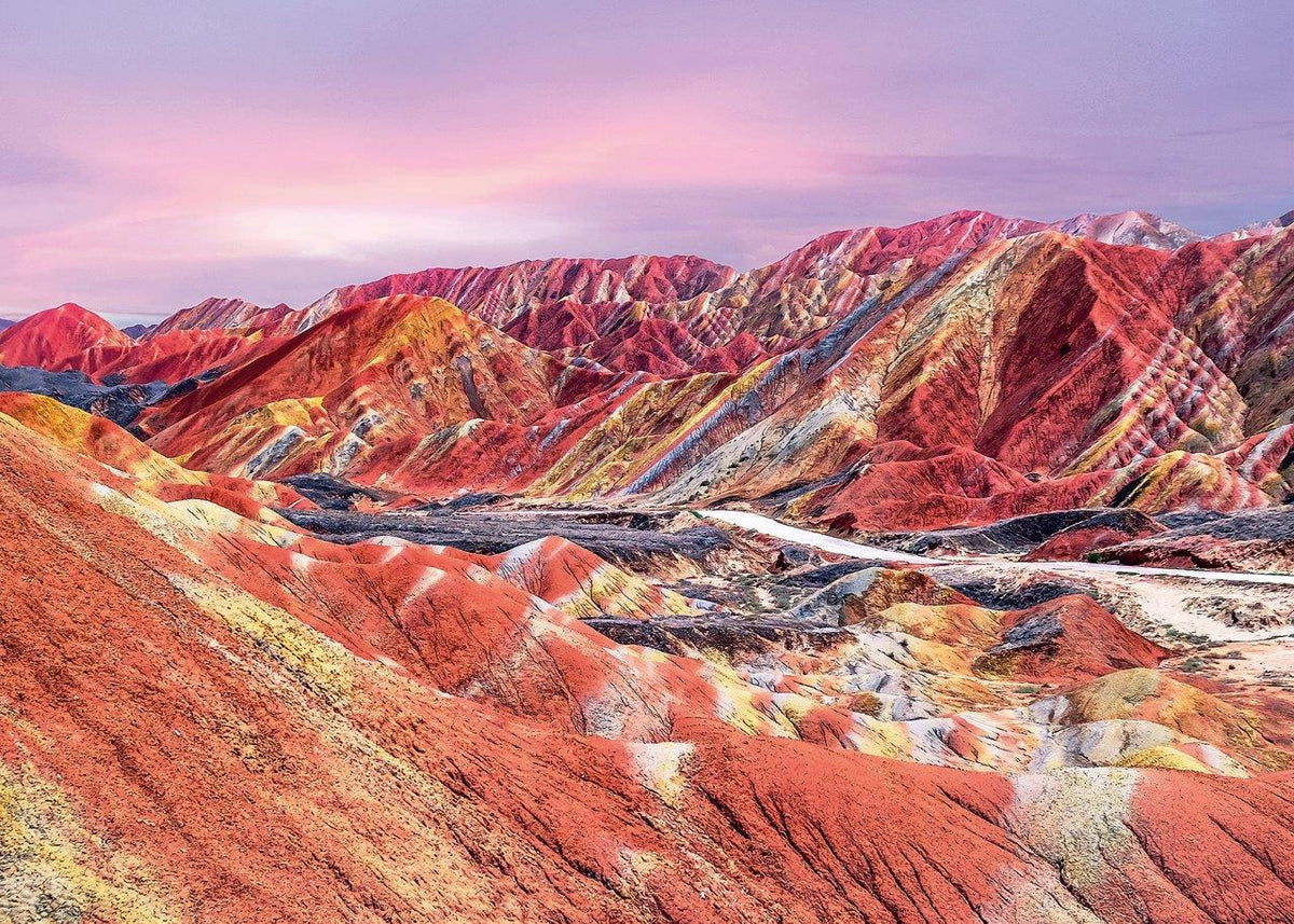 Rainbow Mountains, China 1000pc [Ravensburger Puzzle]