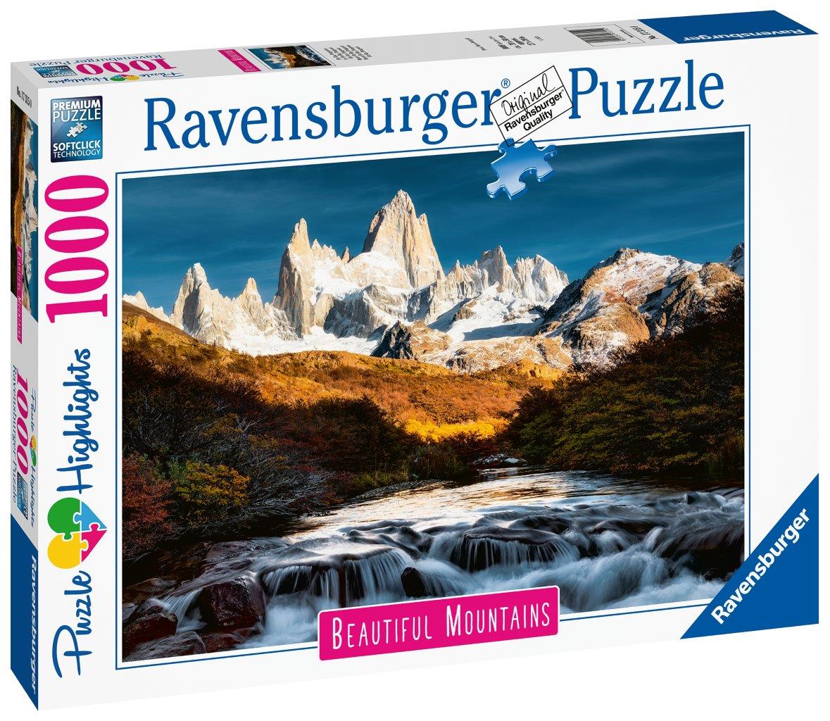 Mount Fitz Roy, Patagonia 1000pc [Ravensburger Puzzle]