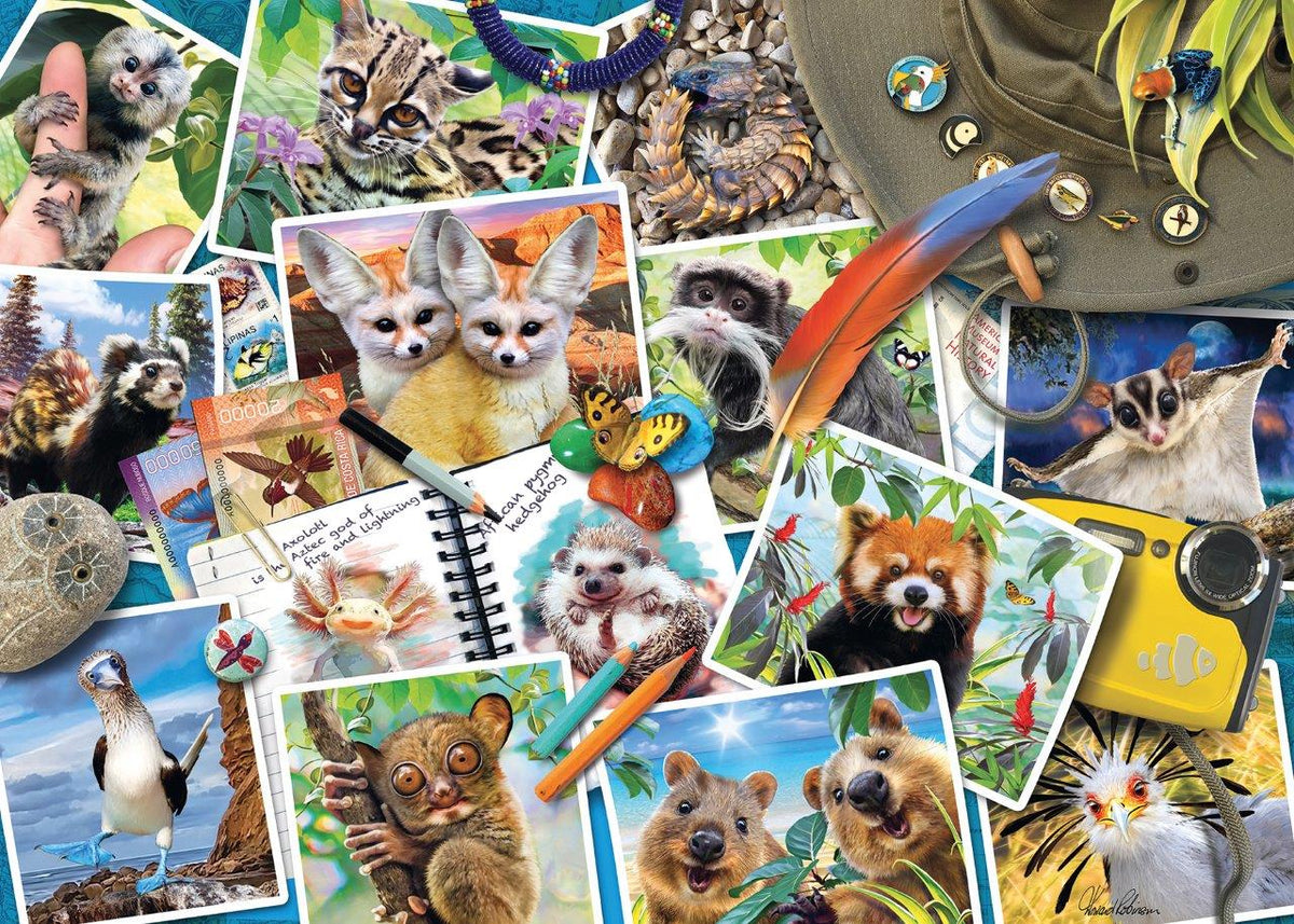 A Travelers Animal Jounal 1000pc [Ravensburger Puzzle]