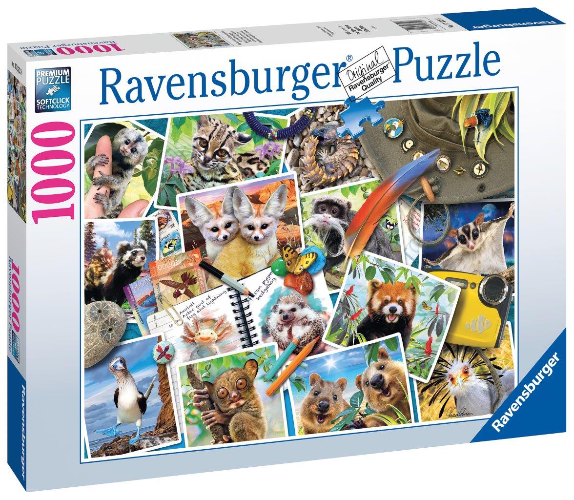A Travelers Animal Jounal 1000pc (Ravensburger Puzzle)
