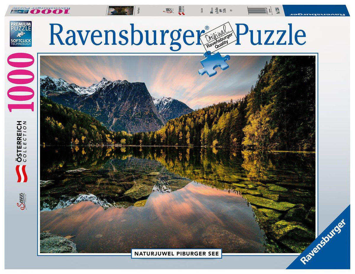 Naturjuwel Piburger See 1000pc [Ravensburger Puzzle]