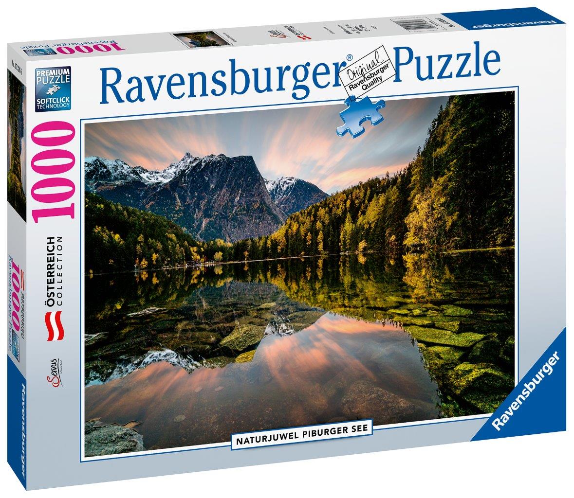 Naturjuwel Piburger See 1000pc [Ravensburger Puzzle]