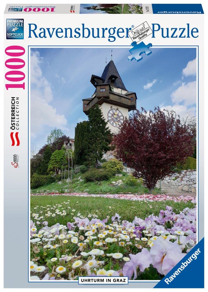 Uhrturm in Graz 1000pc [Ravensburger Puzzle]