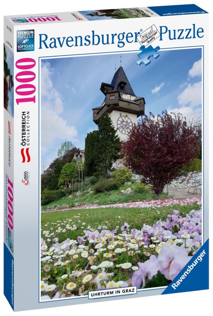 Uhrturm in Graz 1000pc [Ravensburger Puzzle]