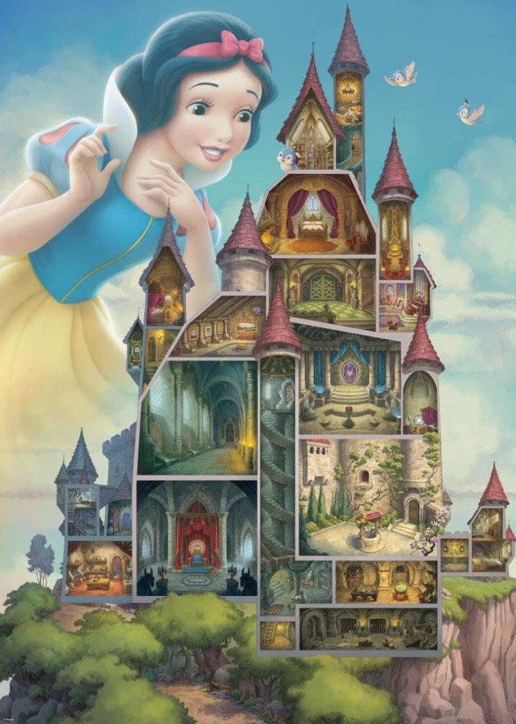 Disney Castles - Snow White 1000pc [Ravensburger Puzzle]