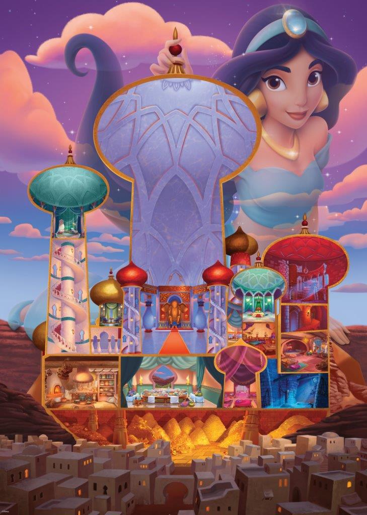 Disney Castles - Jasmin 1000pc [Ravensburger Puzzle]