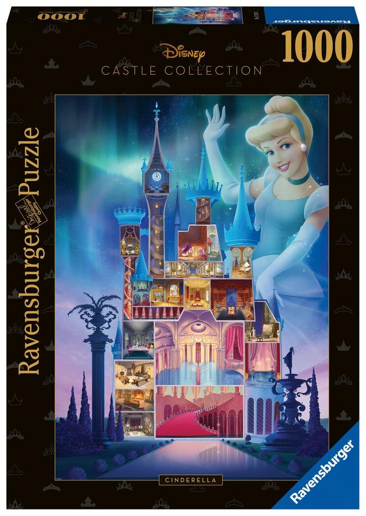 Disney Castles - Cinderella 1000pc [Ravensburger Puzzle]